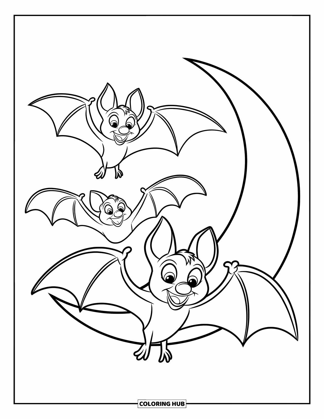 Kolorowanka na Halloween dla dzieci: Grządka z dyniami i szeleszczącymi w pobliżu łodygami kukurydzy rozciąga się po otwartym polu