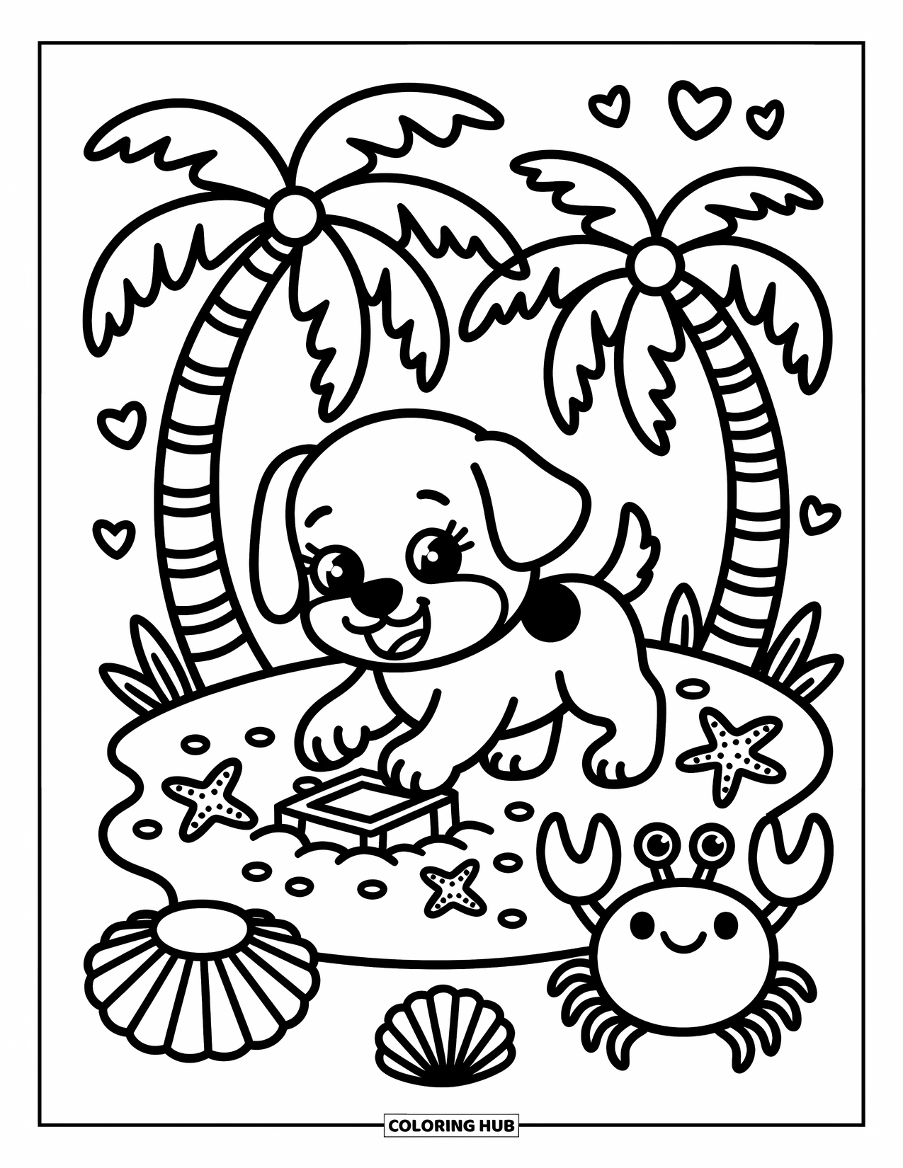 Kolorowanka z piratami dla dorosłych: Piracki ośmiornica z mieczem bawi się rozgwiazdami przy starej kotwicy